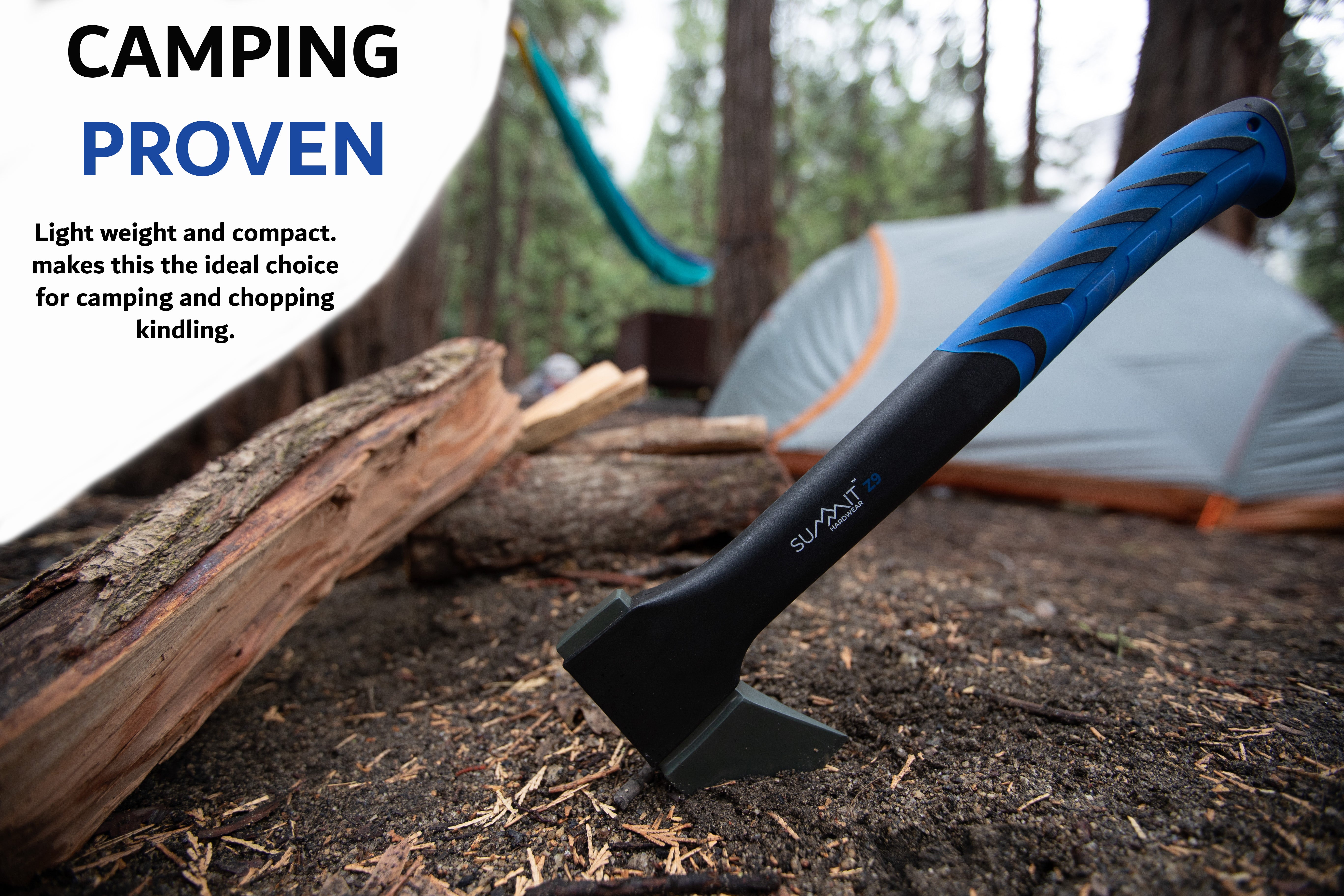 Summit Outwear Big Boy Hatchet Axe, Camping Hatchet, Axe Tool