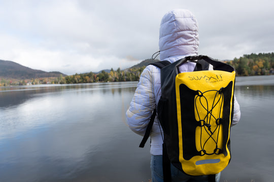 River Run Dry Bag Backpack 25L Bannana Peel Yellow