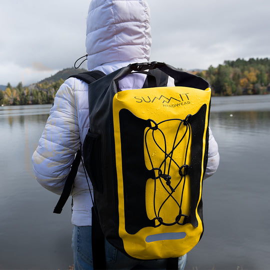 River Run Dry Bag Backpack 25L Bannana Peel Yellow