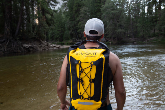 River Run Dry Bag Backpack 25L Bannana Peel Yellow